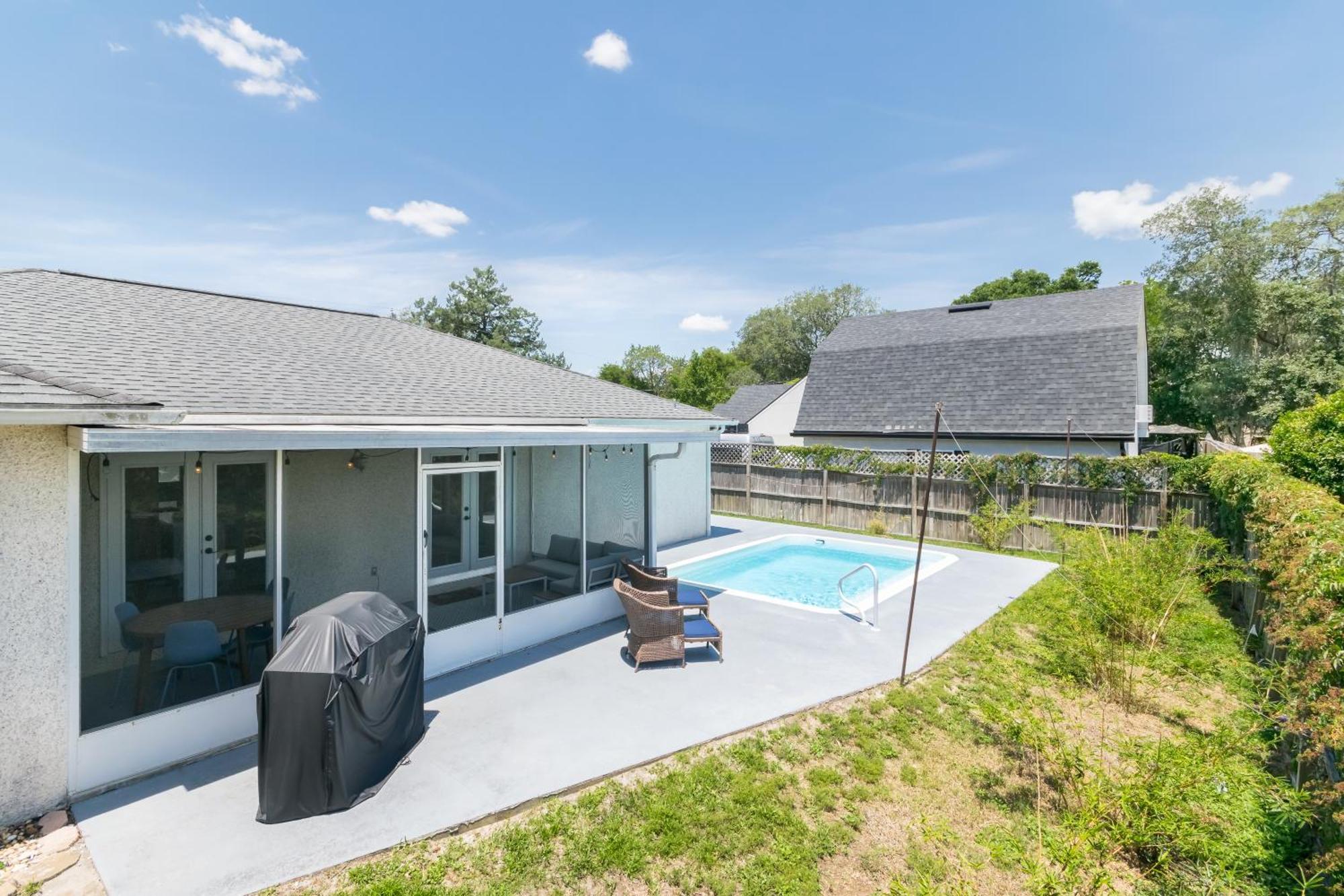 Вилла St Augustine Retreat - Pool, Bbq And Private Yard Сент-Огастин Экстерьер фото